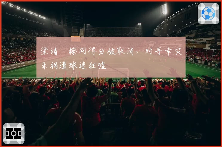 梁靖崑擦网得分被取消,对手幸灾乐祸遭球迷狂嘘